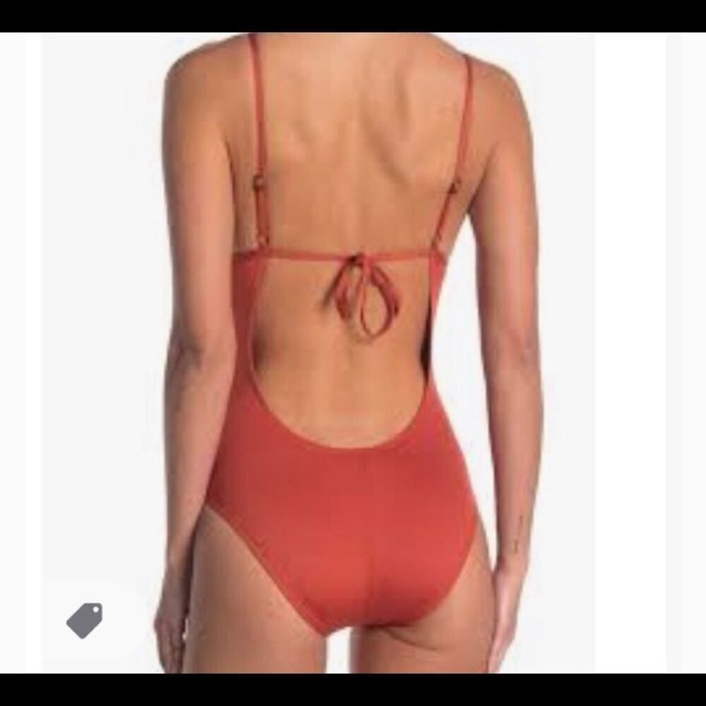 NWT BECCA BY‎ REBECCA VIRTUE ONEPIECE OPEN BACK SWIMSUIT SIZE XL/XG